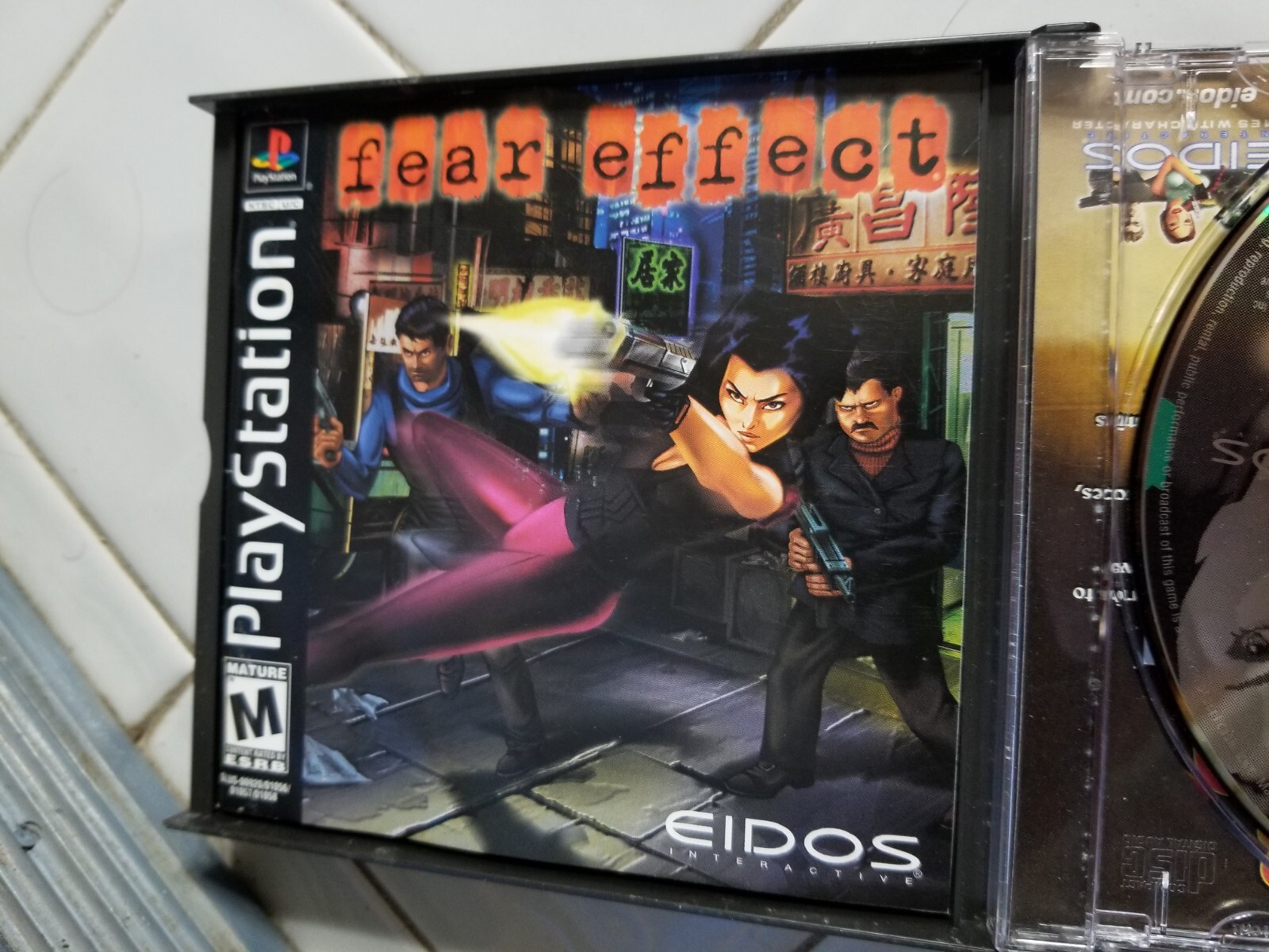 Fear Effect (Sony PlayStation 1, 2000) Complete