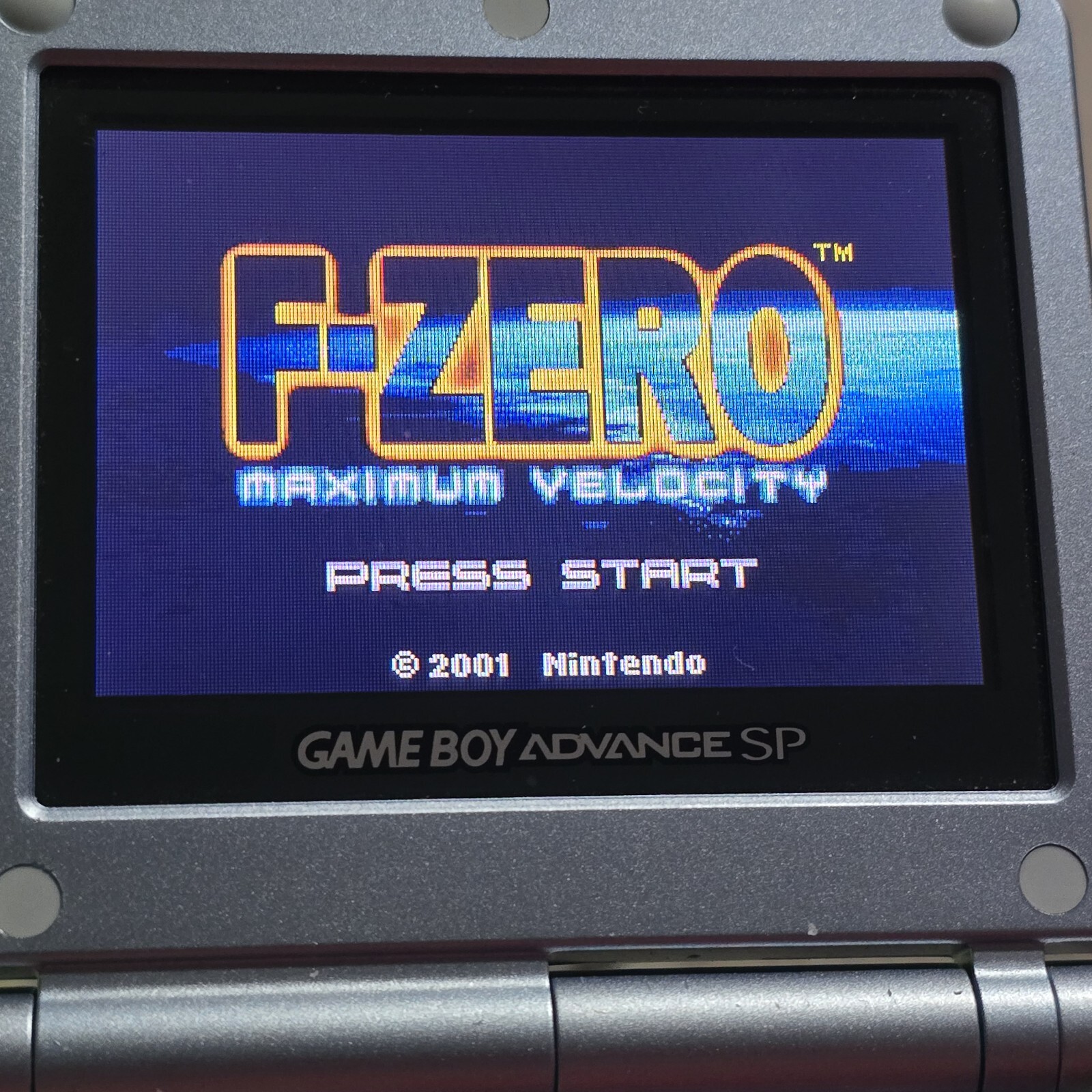 F-Zero: Maximum Velocity Game Boy Advance Nintendo GBA Racing Authentic Saves