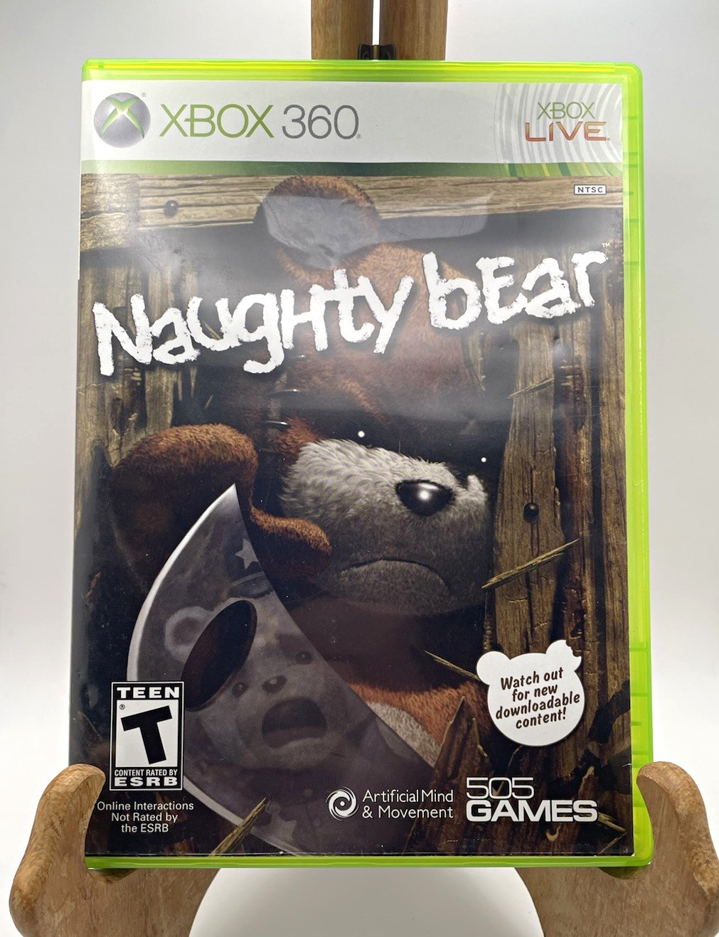 Naughty Bear (2010) Xbox 360 CIB Complete With Manual NTSC Resurfaced