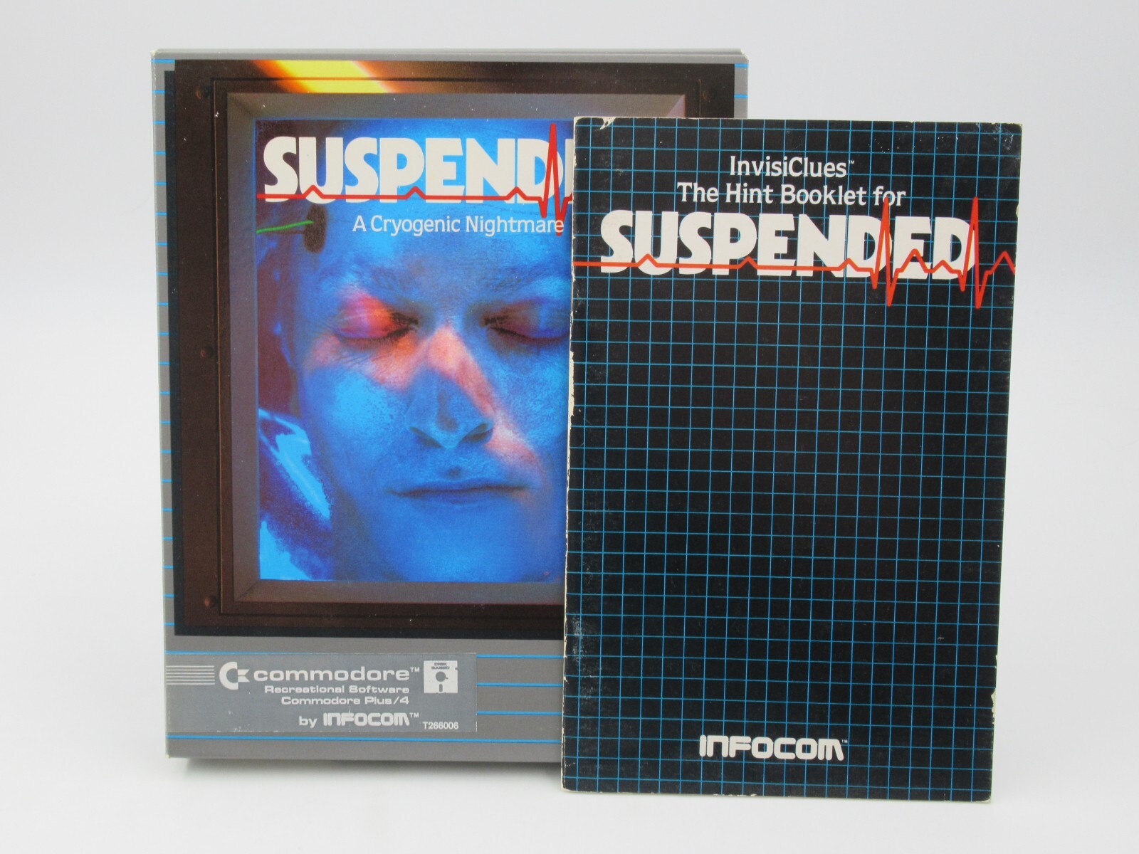 SUSPENDED Vintage Commodore Interactive Science Fiction Game – Infocom (1984)