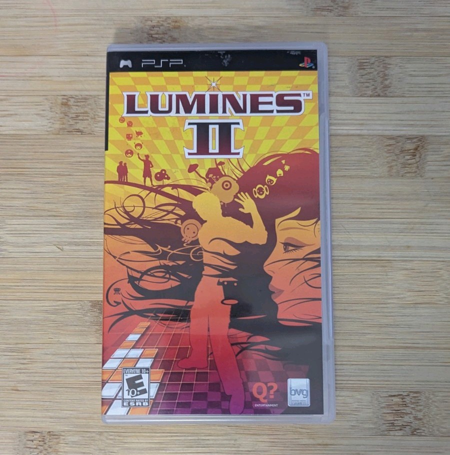 Lumines 2 Sony PlayStation PSP (Complete)