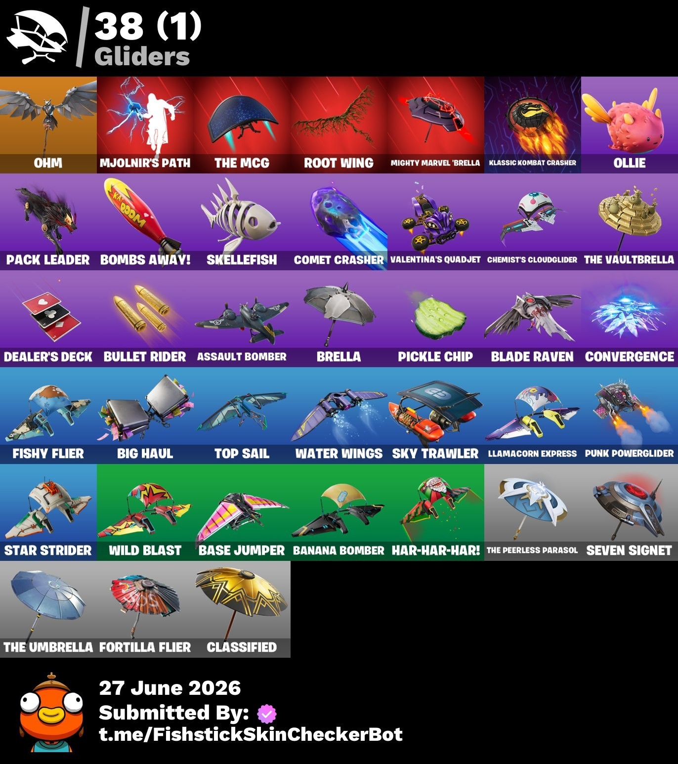 🔥47 Set: Gold Midas, Deadpool, Agent Peely, Meowscles, Skye, Jules, Laugh It UP