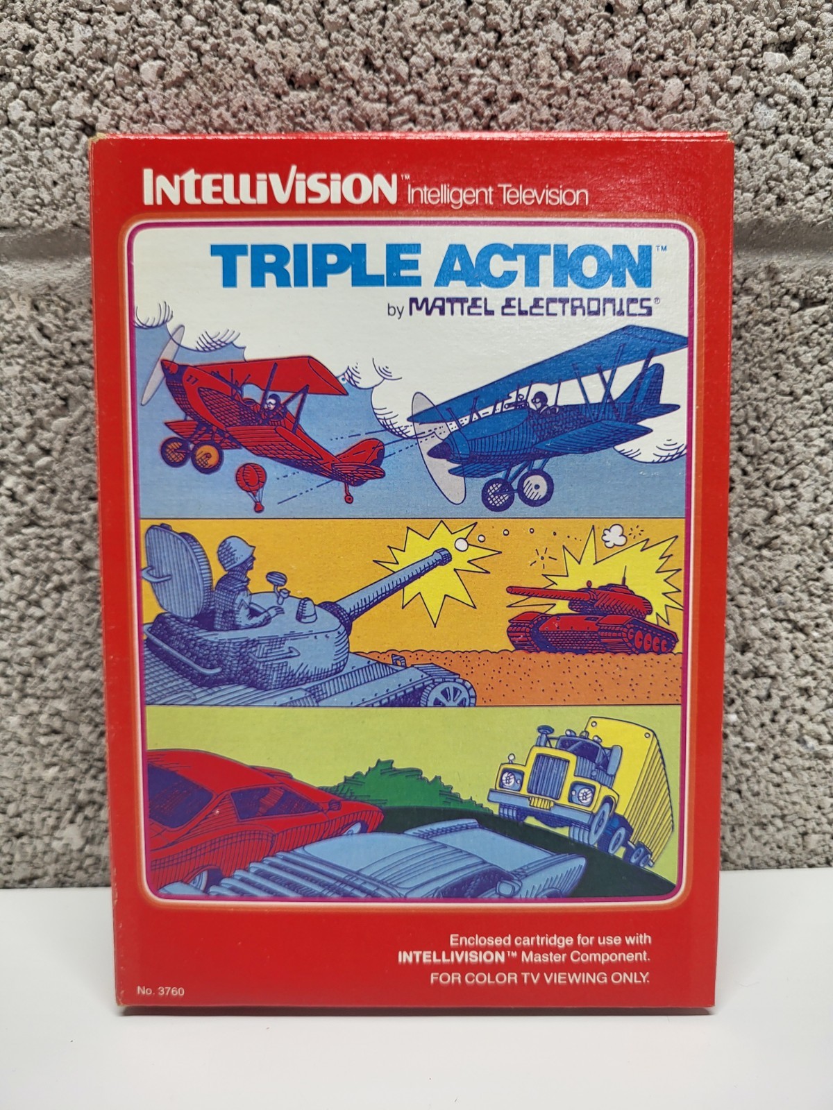 Triple Action (Intellivision, 1981)