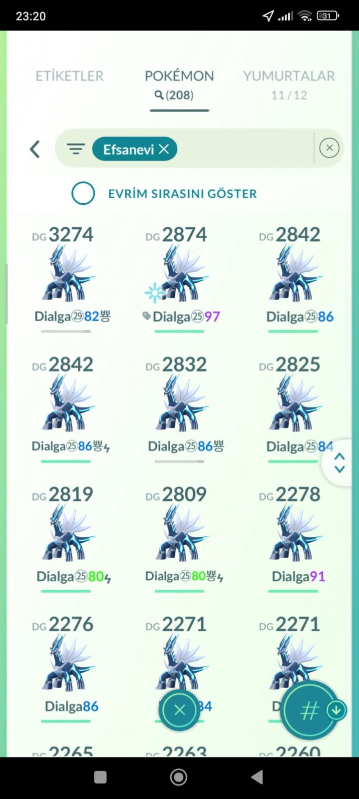 Pokémon Go level 72 lvl – 2016