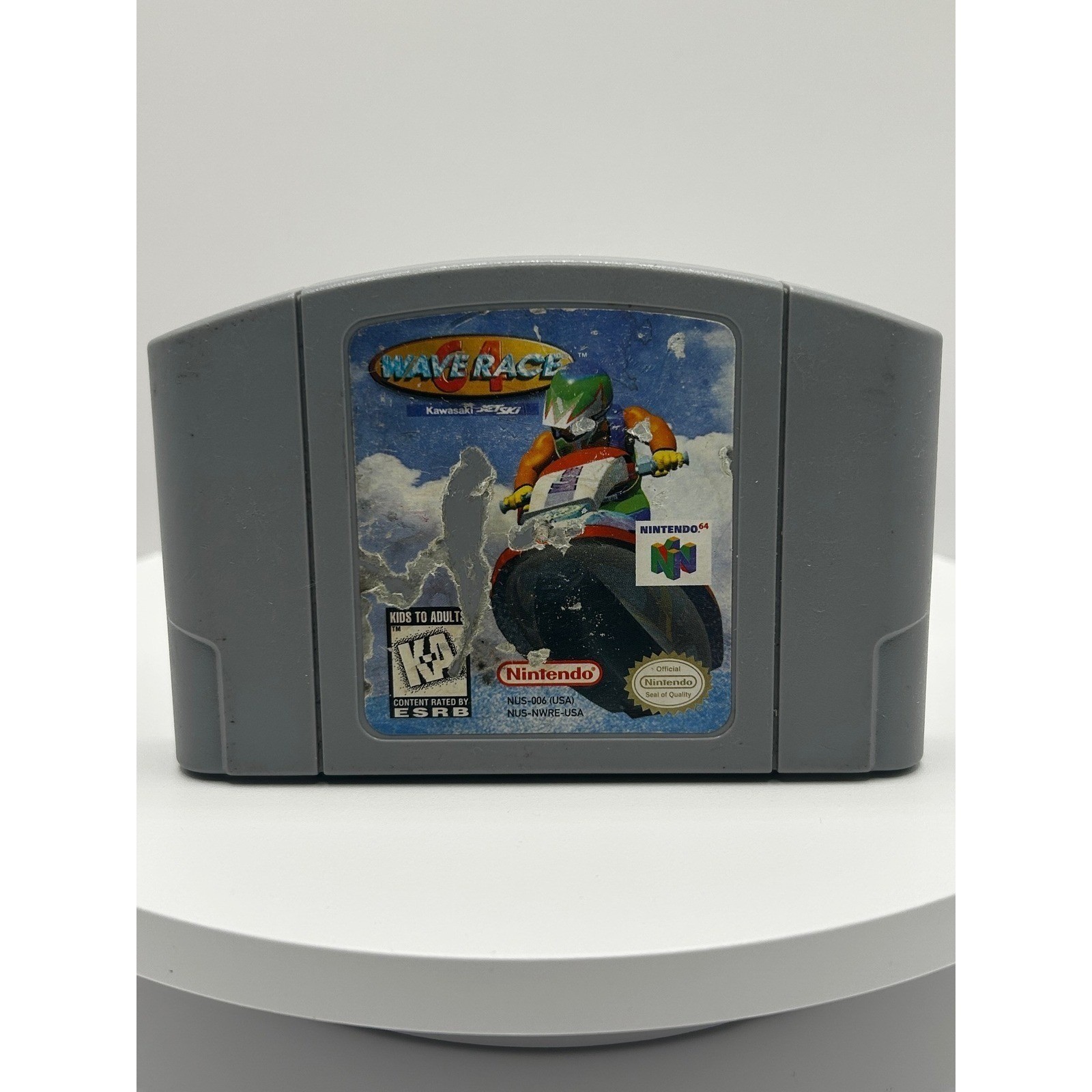 Wave Race 64 Nintendo 64 N64 Authentic Game Cartridge Kawasaki Jet Ski NUS-006