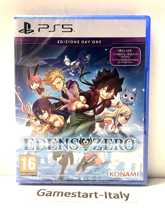 EDENS ZERO DAY ONE EDITION – SONY PS5 – VIDEO GAME NEW SEALED NEW – PAL