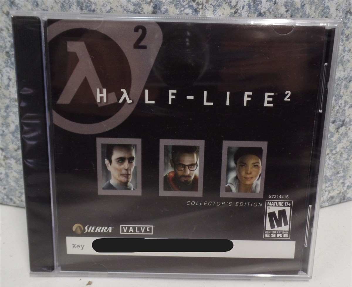 Video Game PC Half Life 2 Collector’s Edition NEW SEALED Jewel
