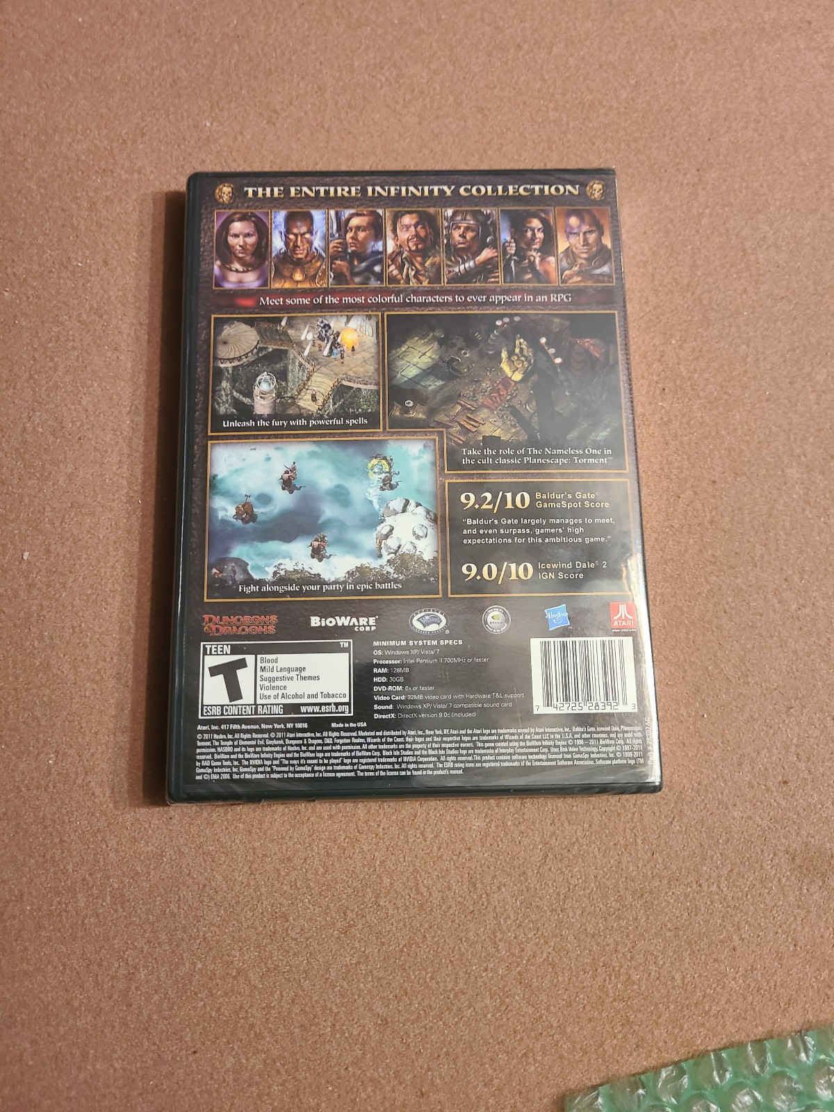 Dungeons & Dragons Anthology: The Master Collection (PC, 2011) SEALED NEW OOP
