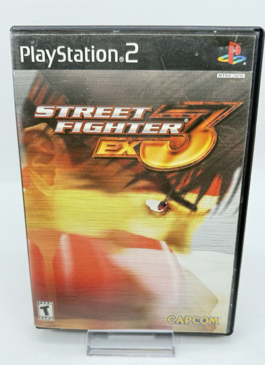 Street Fighter EX3 PS2 (Sony PlayStation 2, 2000) Complete In Box with Manual