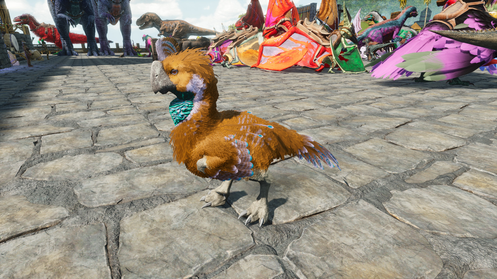 ARK: Survival Ascended PVE | Gigantoraptor with Free Saddle High Level