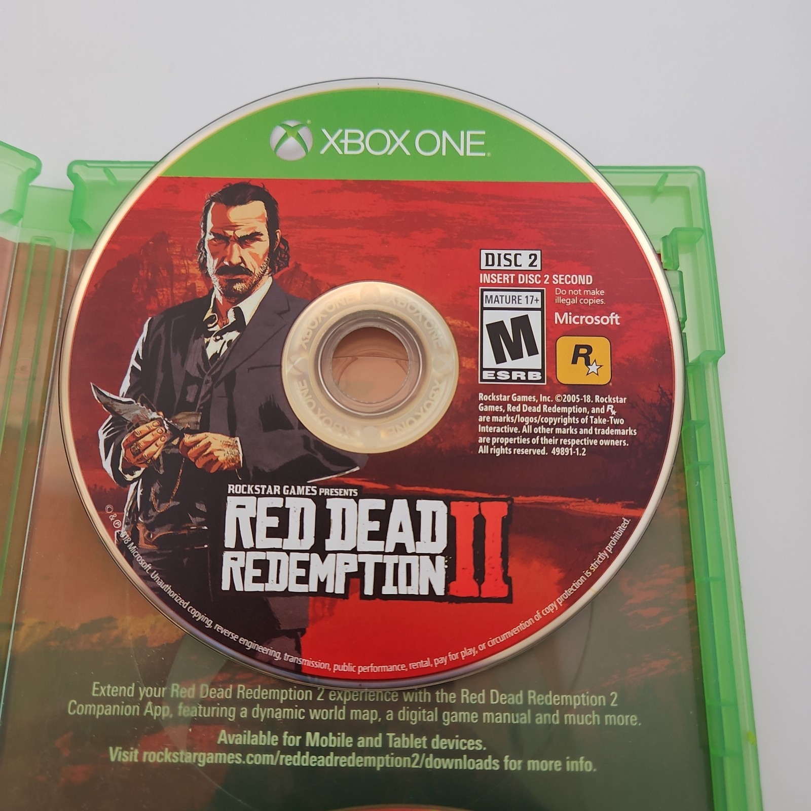 Red Dead Redemption 2 (Microsoft Xbox Series X, 2018) Double Disc Set