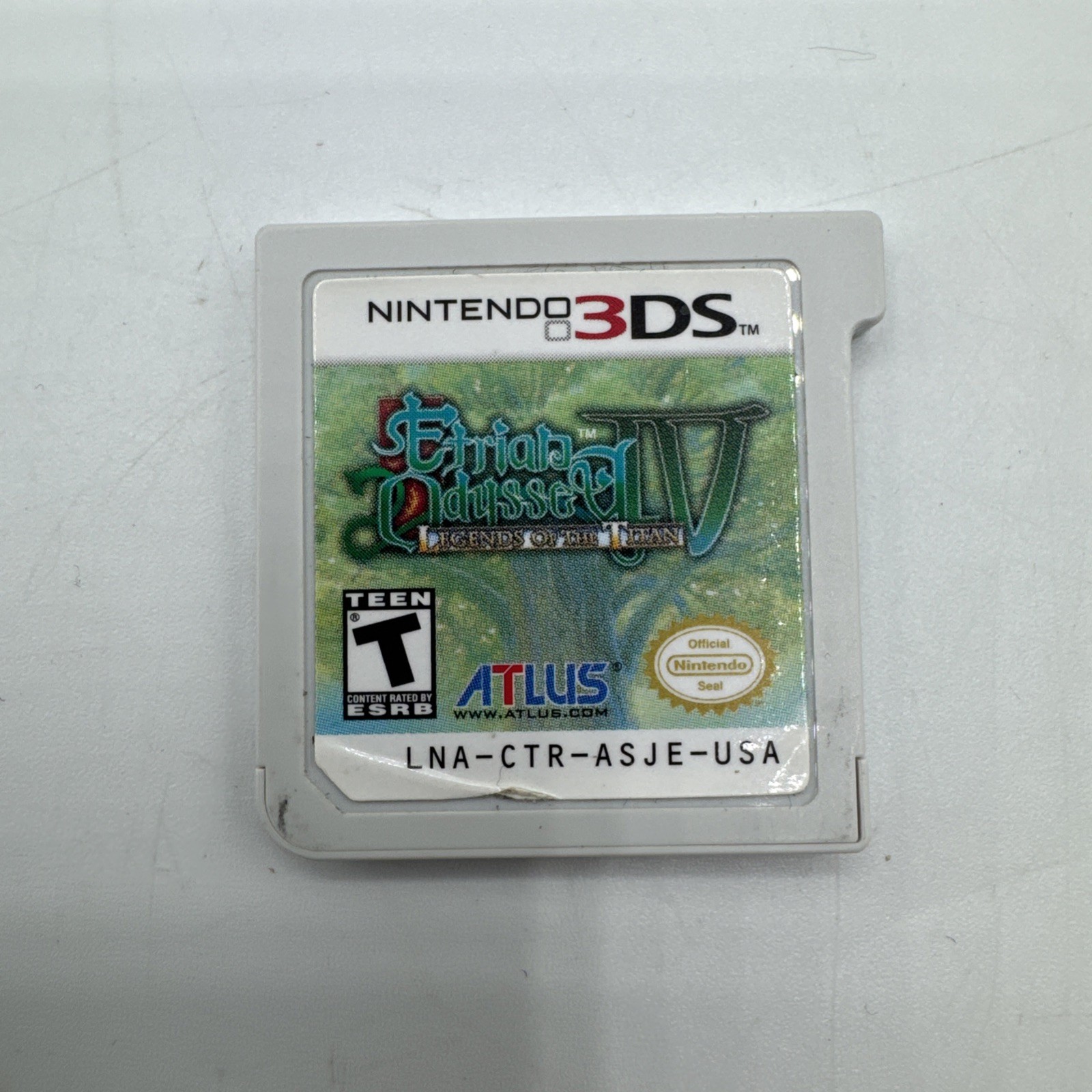 Etrian Odyssey IV: Legends of the Titan Nintendo 3DS Cartridge Only Tested
