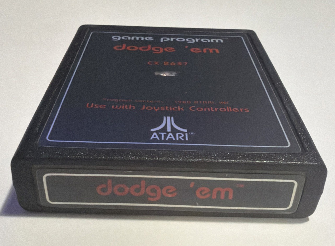 Dodge ‘Em (Atari 2600 1978) Cleaned & Tested