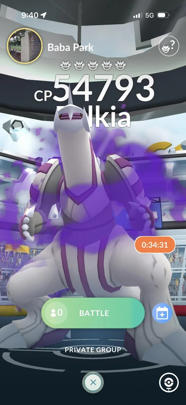 ⚔️ 1x Shadow Palkia Raid – Pokémon Go | Fast Delivery 🚀(Not Remote Raid!)