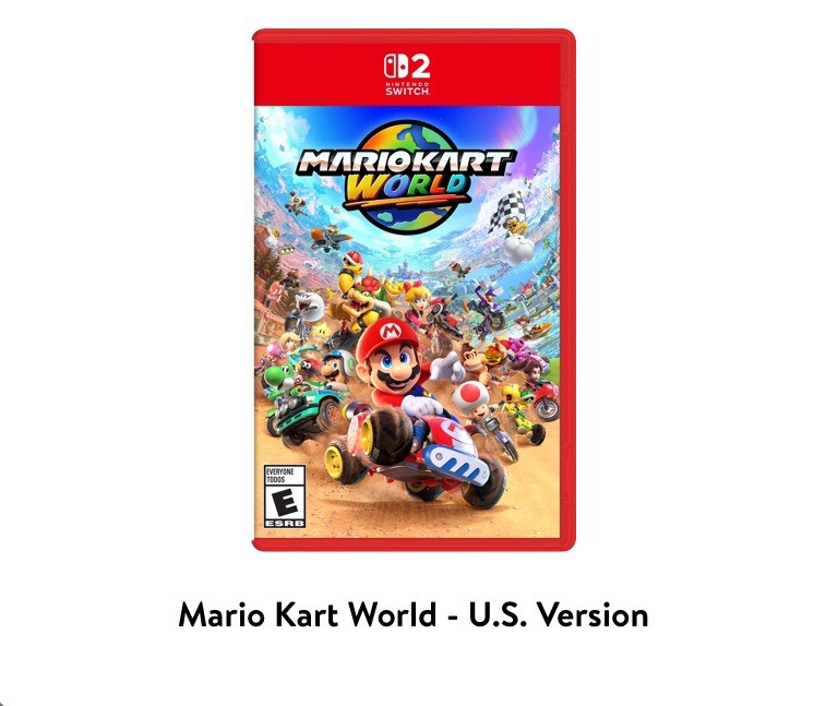 Mario Kart World – For Nintendo Switch 2 – Rated E (Everyone) – Racing, Multipla