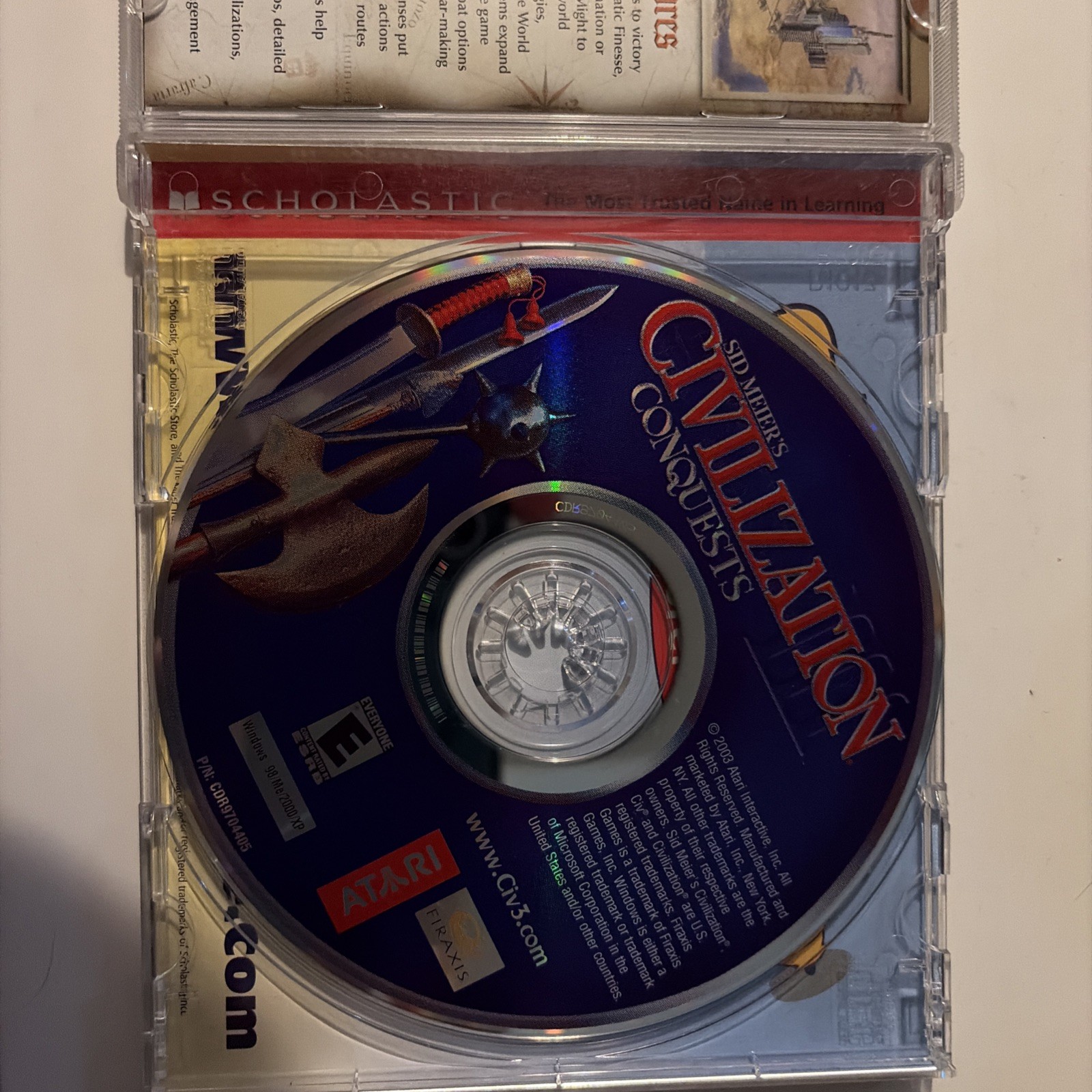 Sid Meier’s Civilization III 3 (PC CD, 2001) Complete in Case Good Condition