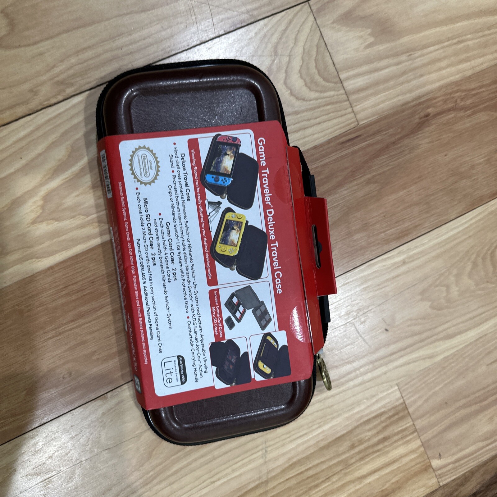 Zelda BOTW Nintendo Switch Licensed Game Traveler Deluxe Travel Case NEW