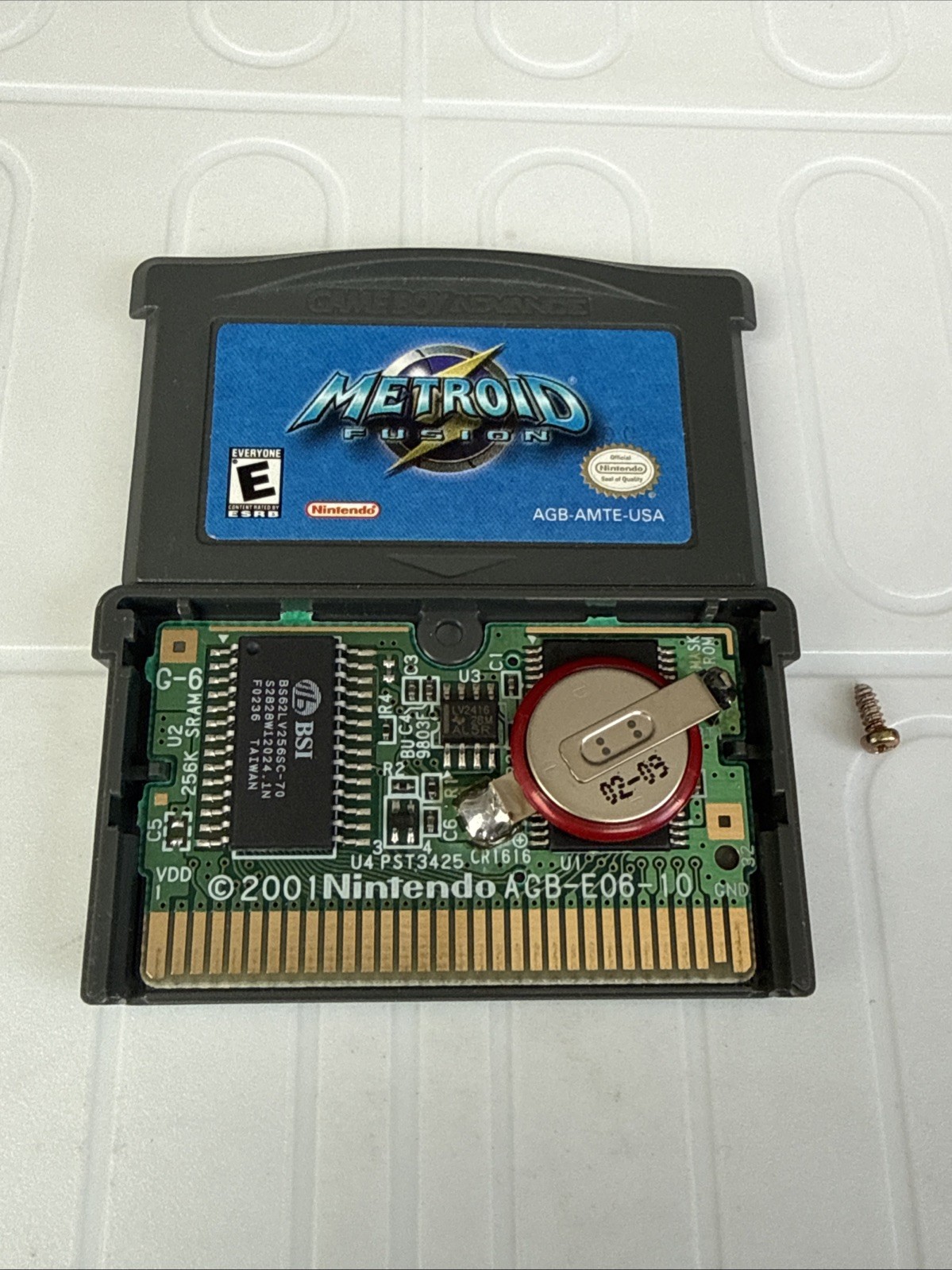 Metroid: Zero Mission (GBA / Game Boy Advance) Authentic Tested Cartridge Saves