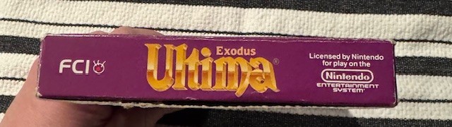 Ultima: Exodus NES – Complete – Tested – Original – All Inserts