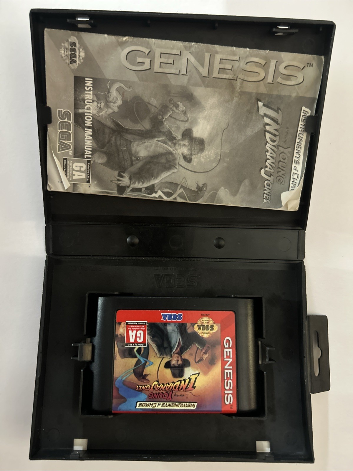 Instruments of Chaos Starring Young Indiana Jones (Sega Genesis, 1994)
