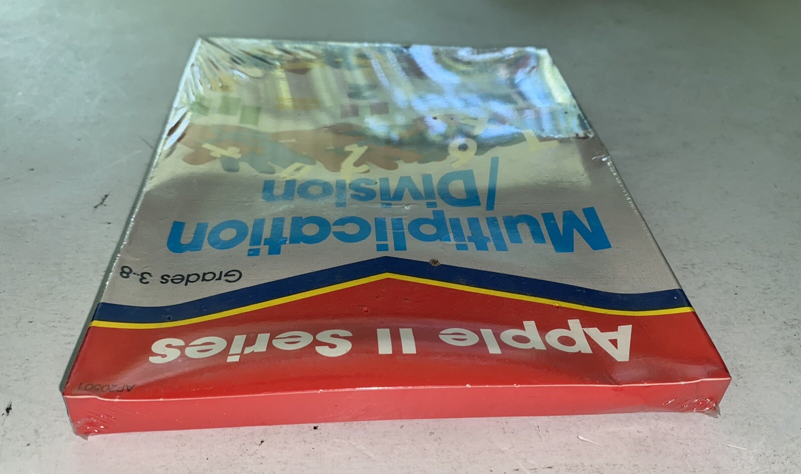 APPLE II Series Multiplication/ Division 1987 Vision Software FACTORY SEALED !!