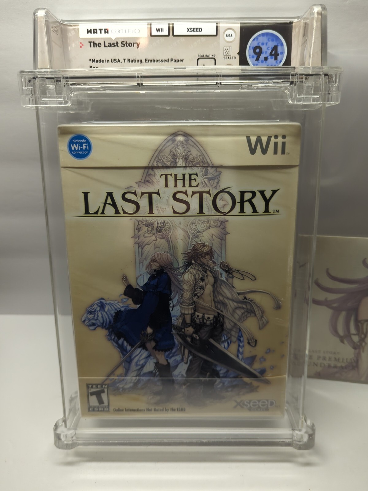Nintendo Wii The Last Story Limited Edition New Sealed Graded WATA RARE CD GRADE