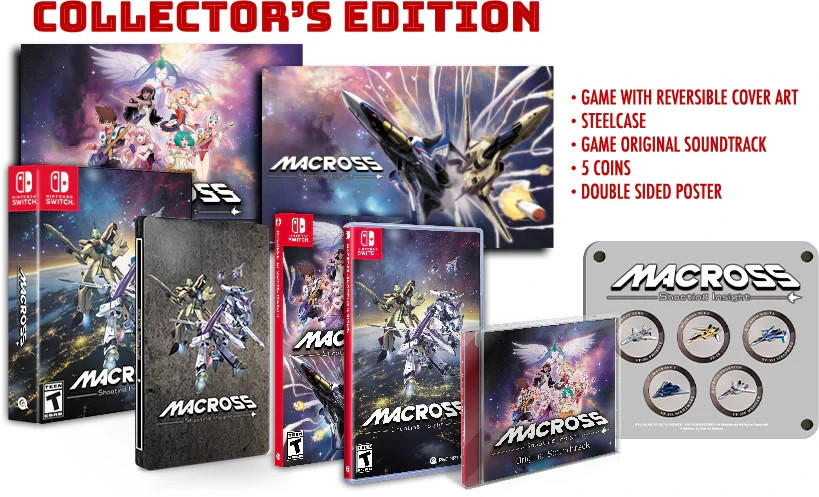 Macross-Shooting Insight Collector’s Edition – Nintendo Switch – Brand New