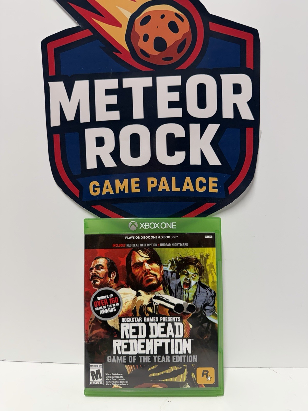 Red Dead Redemption Game of the Year Edition (Xbox 360) Clean Game Discs Tested