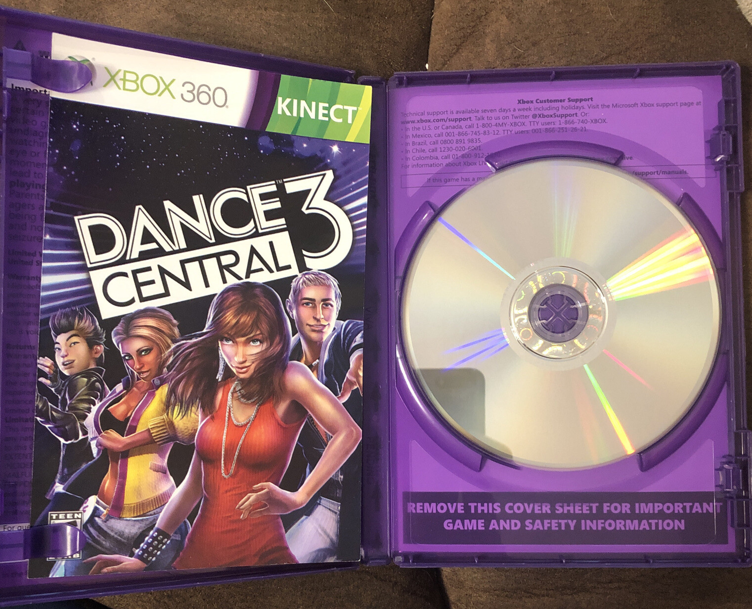 Dance Central 3 (Microsoft Xbox 360, 2012)