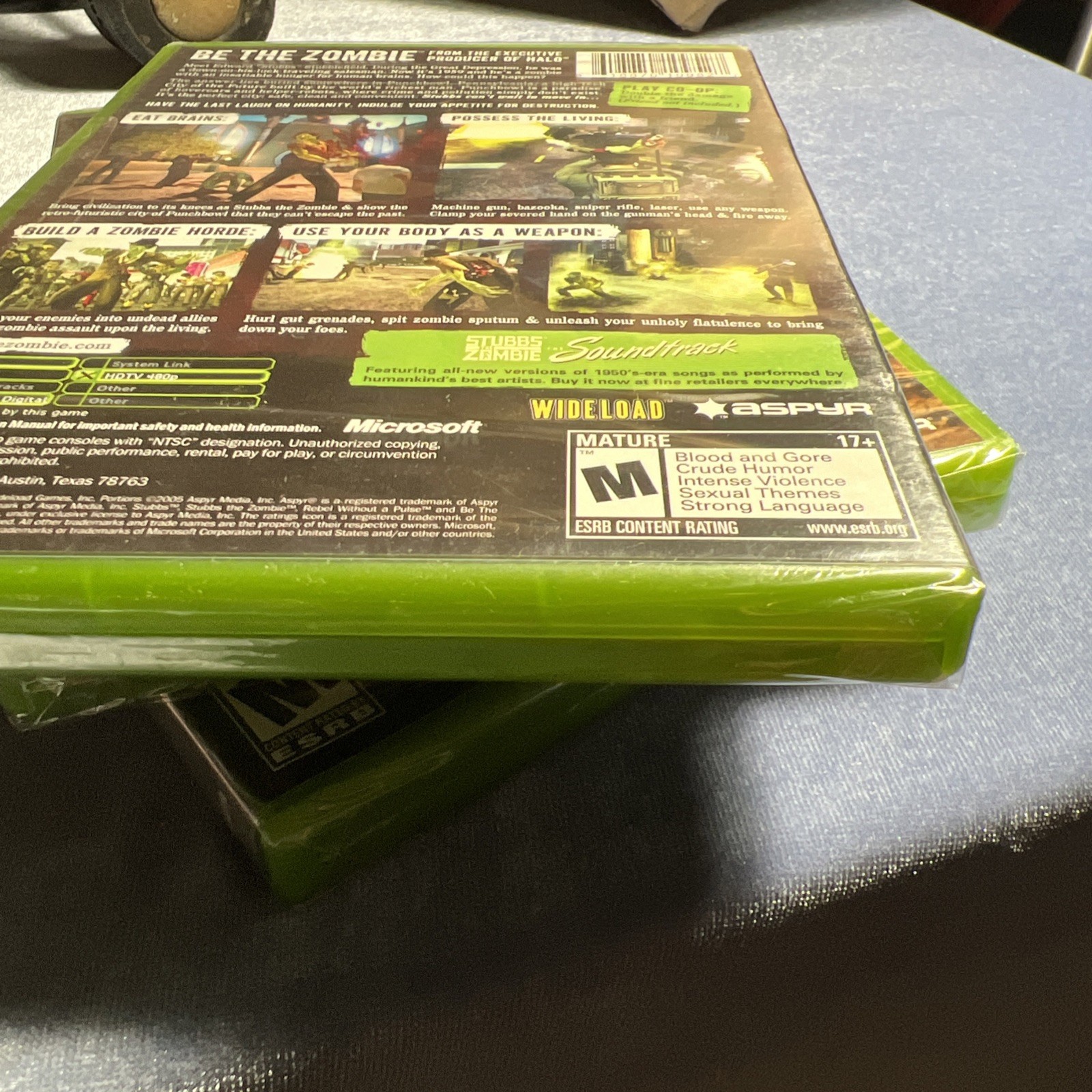 Stubbs the Zombie in Rebel Without a Pulse Microsoft XBOX New Factory Sealed