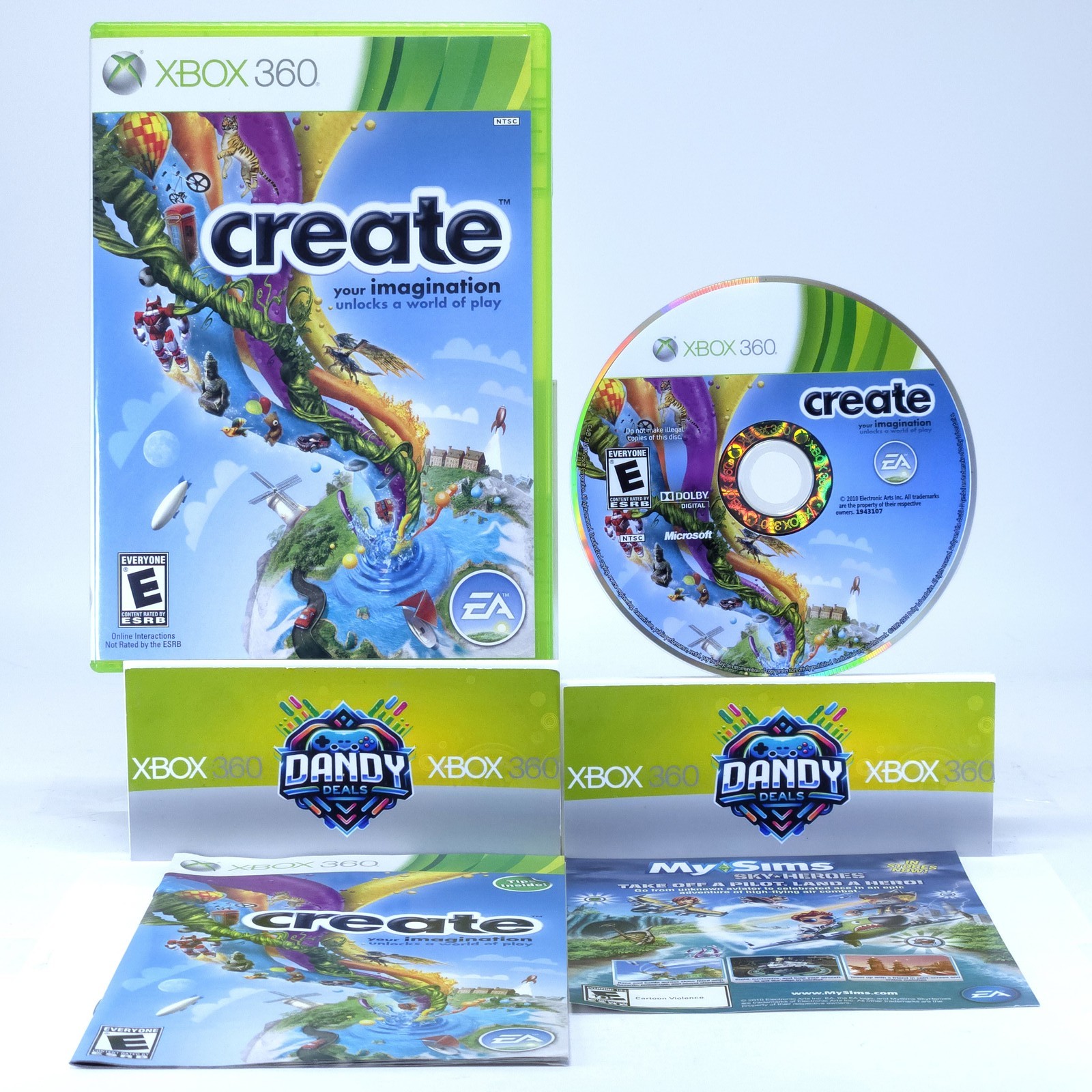 Create CIB W/ Manual – Xbox 360