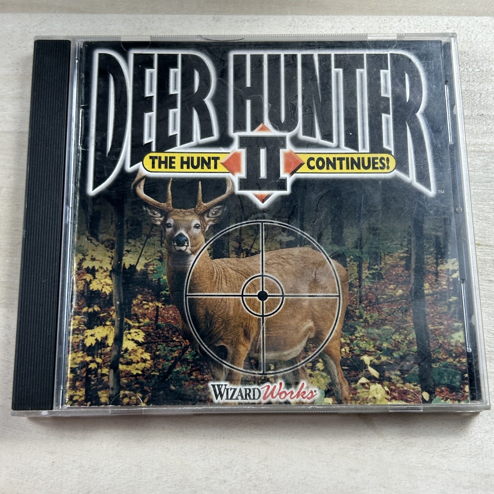 Deer Hunter II The Hunt Continues! PC CD-ROM Video Game 1998 WizardWorks
