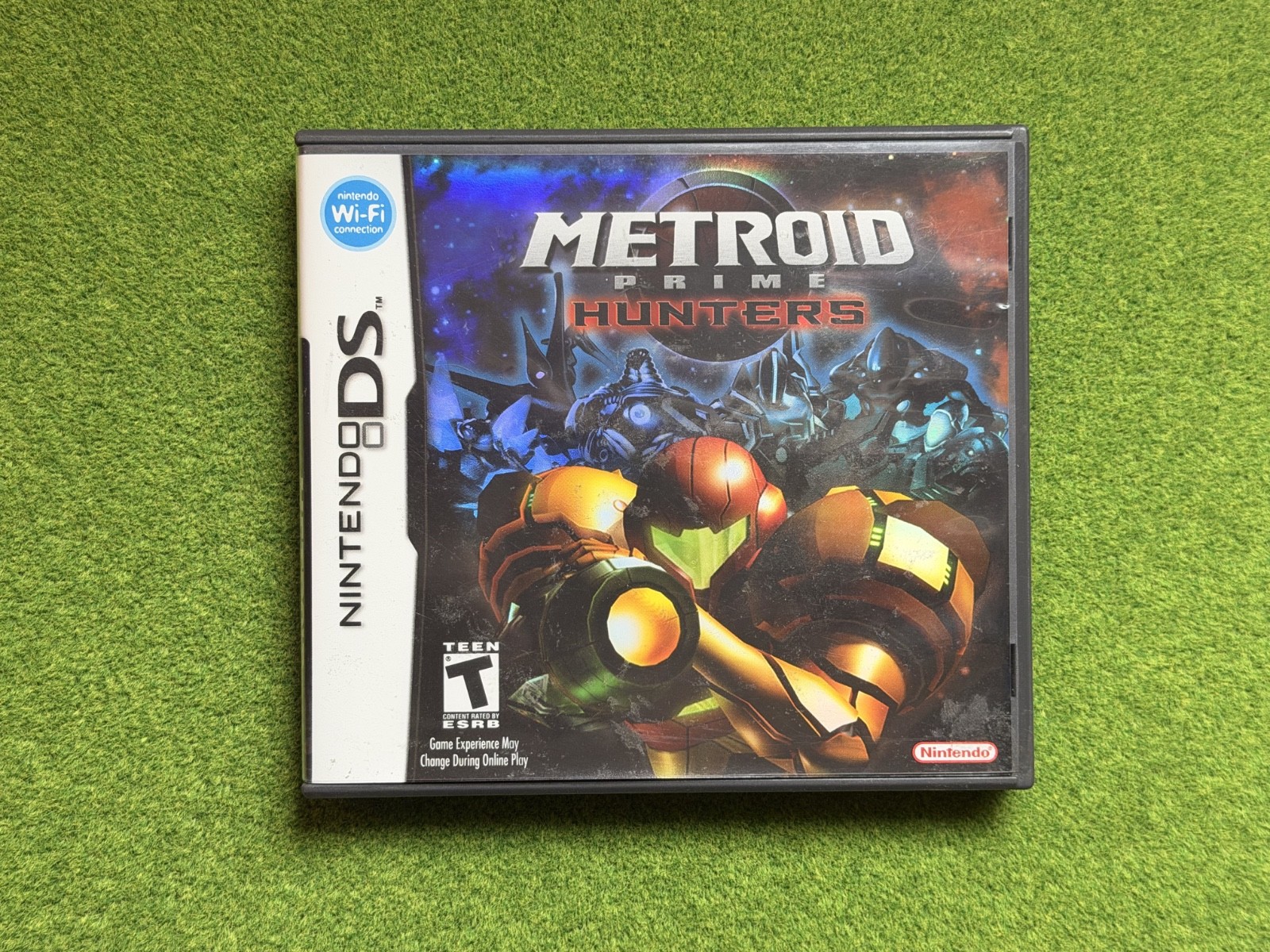 Metroid Prime: Hunters (Nintendo DS, 2006) CIB Complete Manual & Case