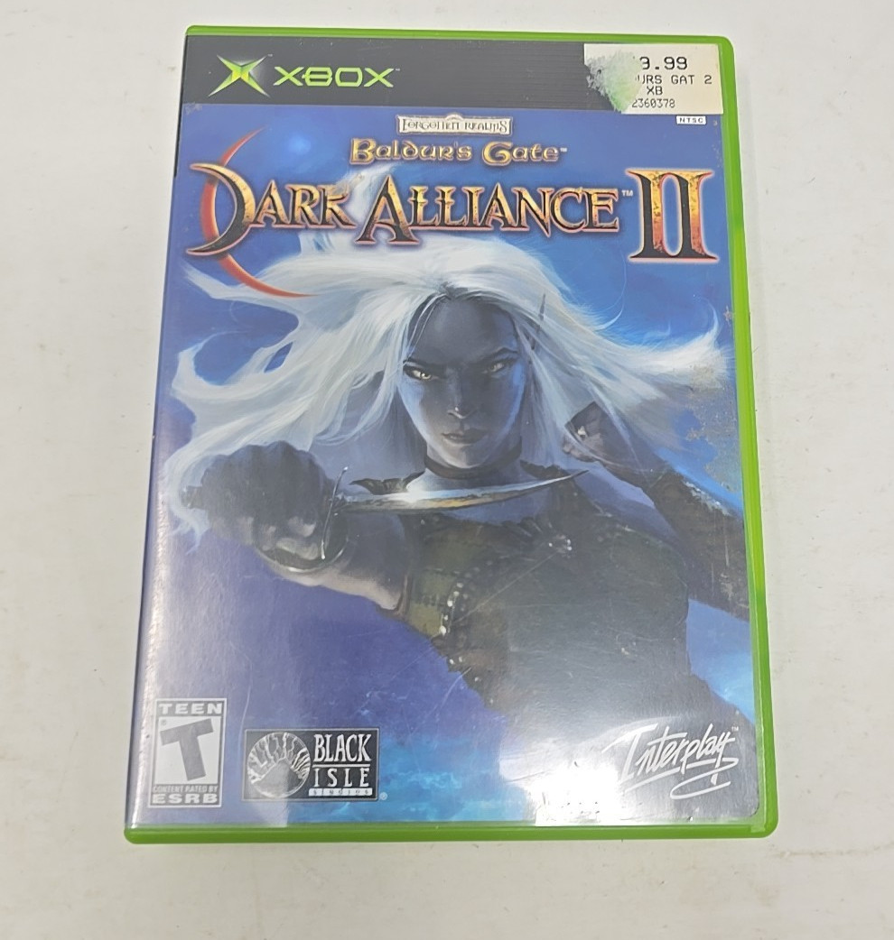 Baldurs Gate-Dark 2 – Microsoft Xbox Complete