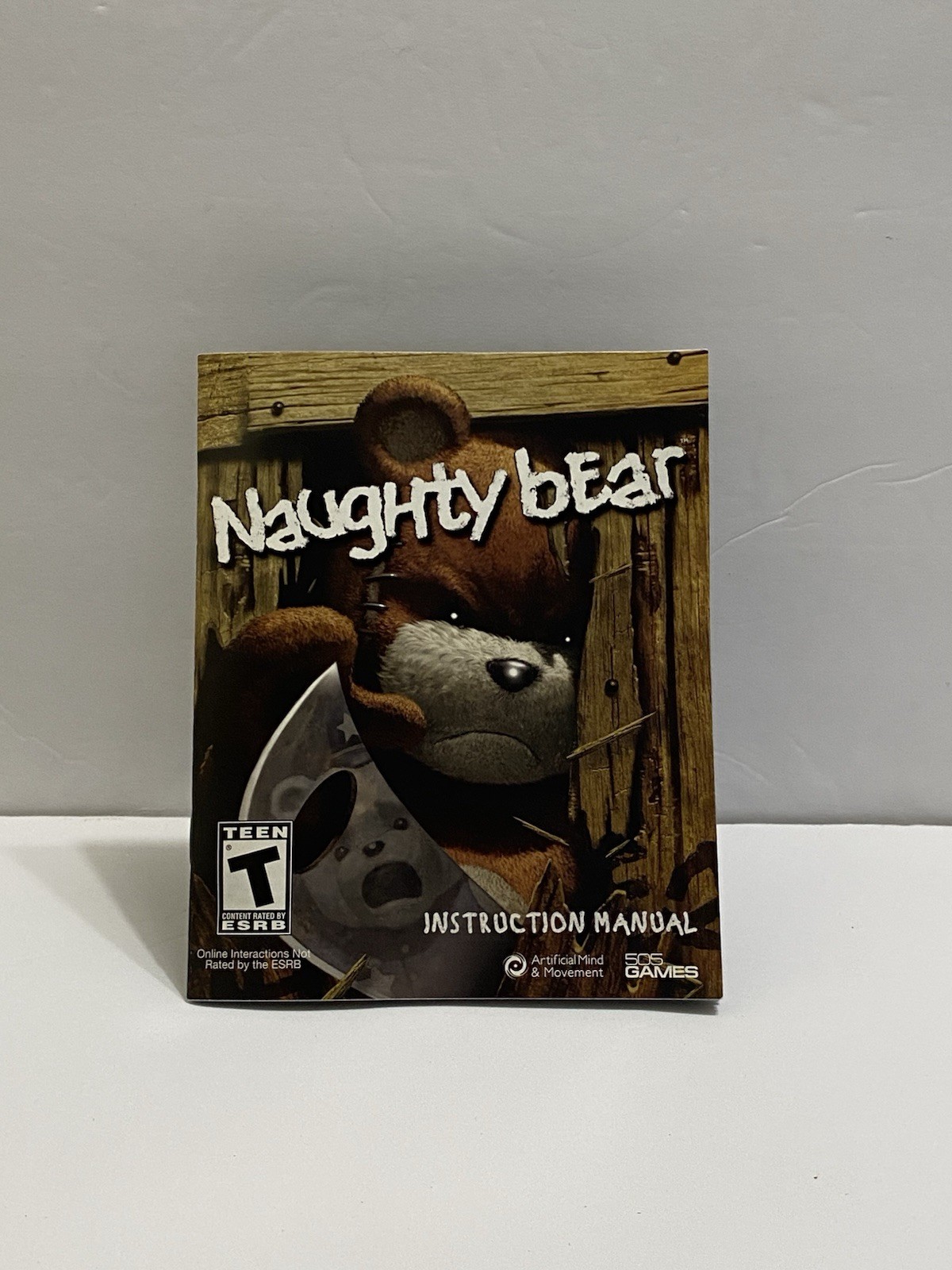 Naughty Bear Sony PlayStation 3 PS3, 2010 – Complete with Manual Tested