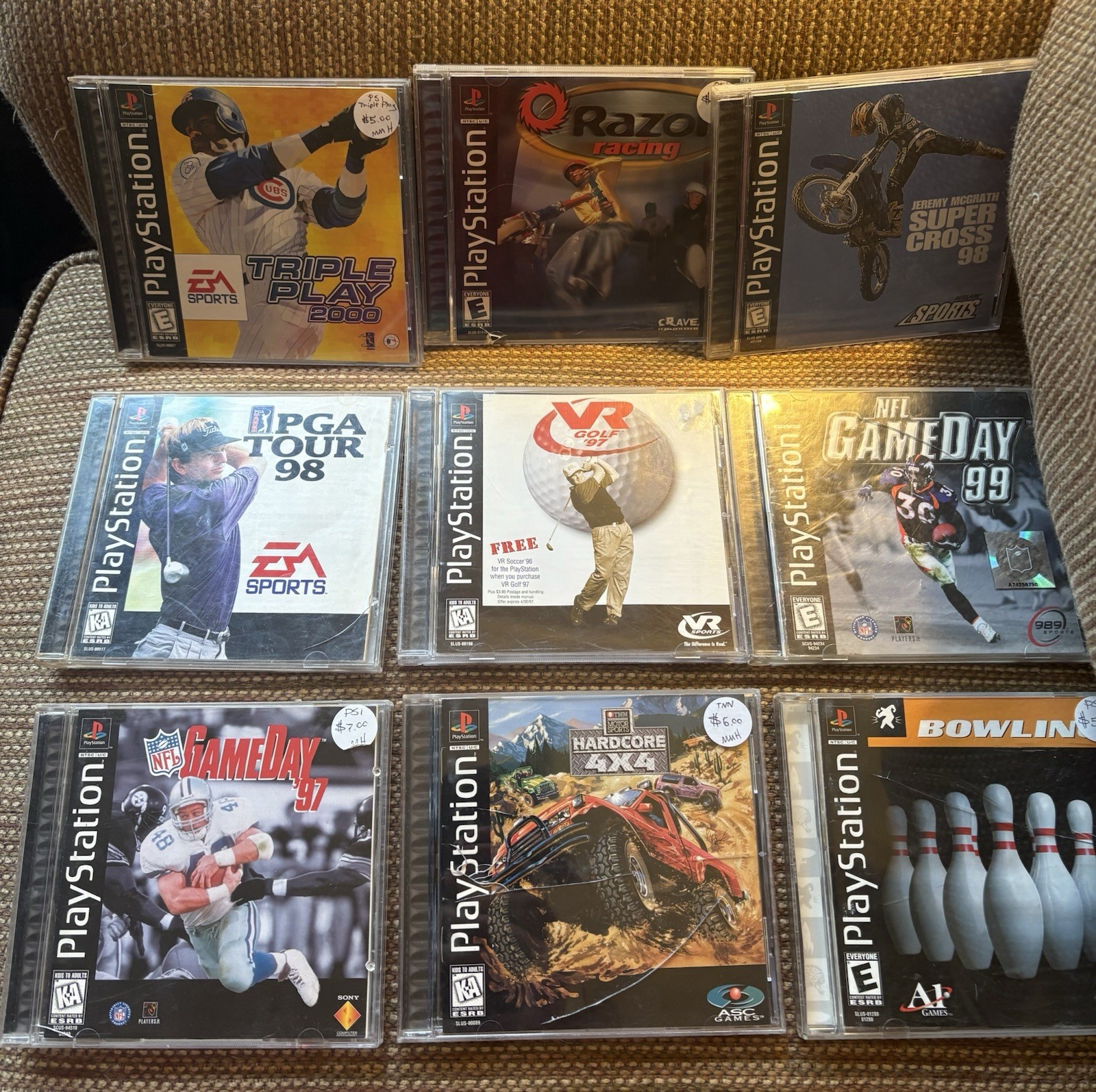 Ps1 CIB Sports Collection