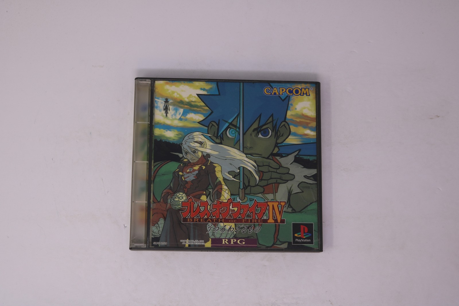 Breath of Fire IV PlayStation JP (Region Locked) SLPS 02728 JPN