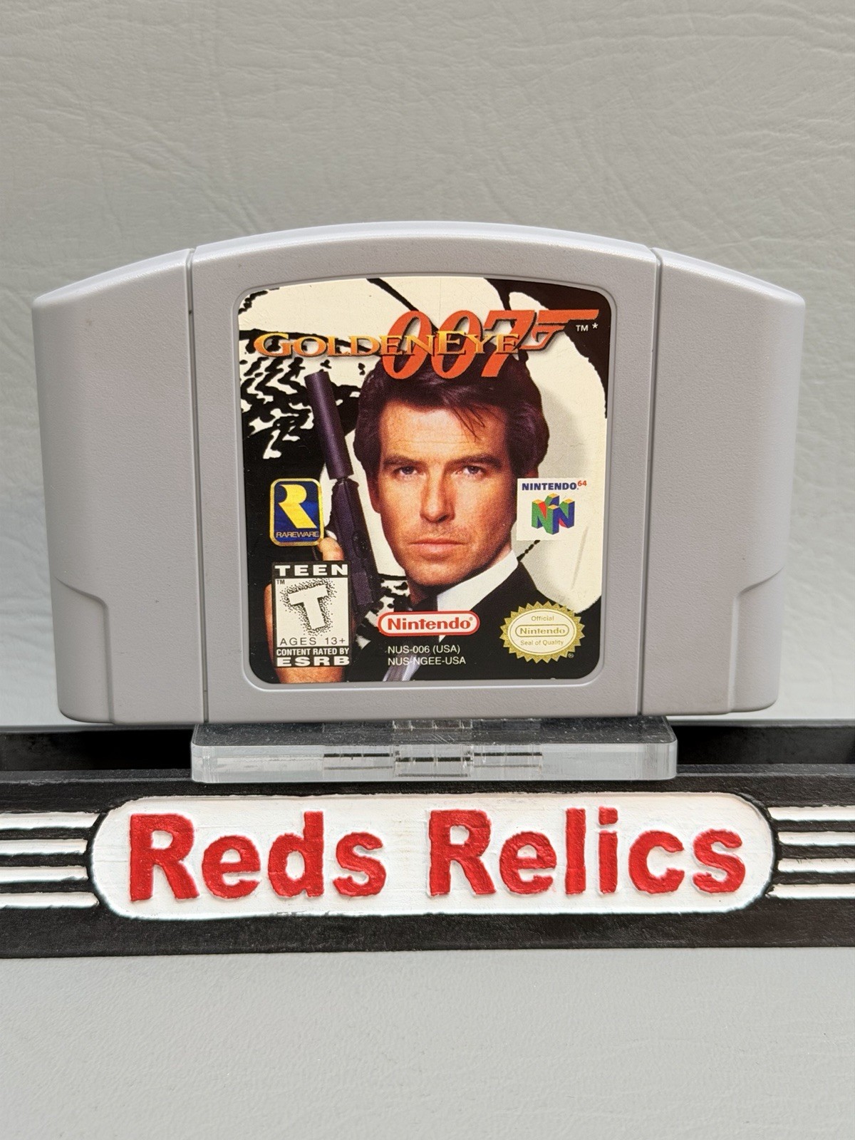 GoldenEye 007 (Nintendo 64, 1997) Tested Authentic – Very Good Condition