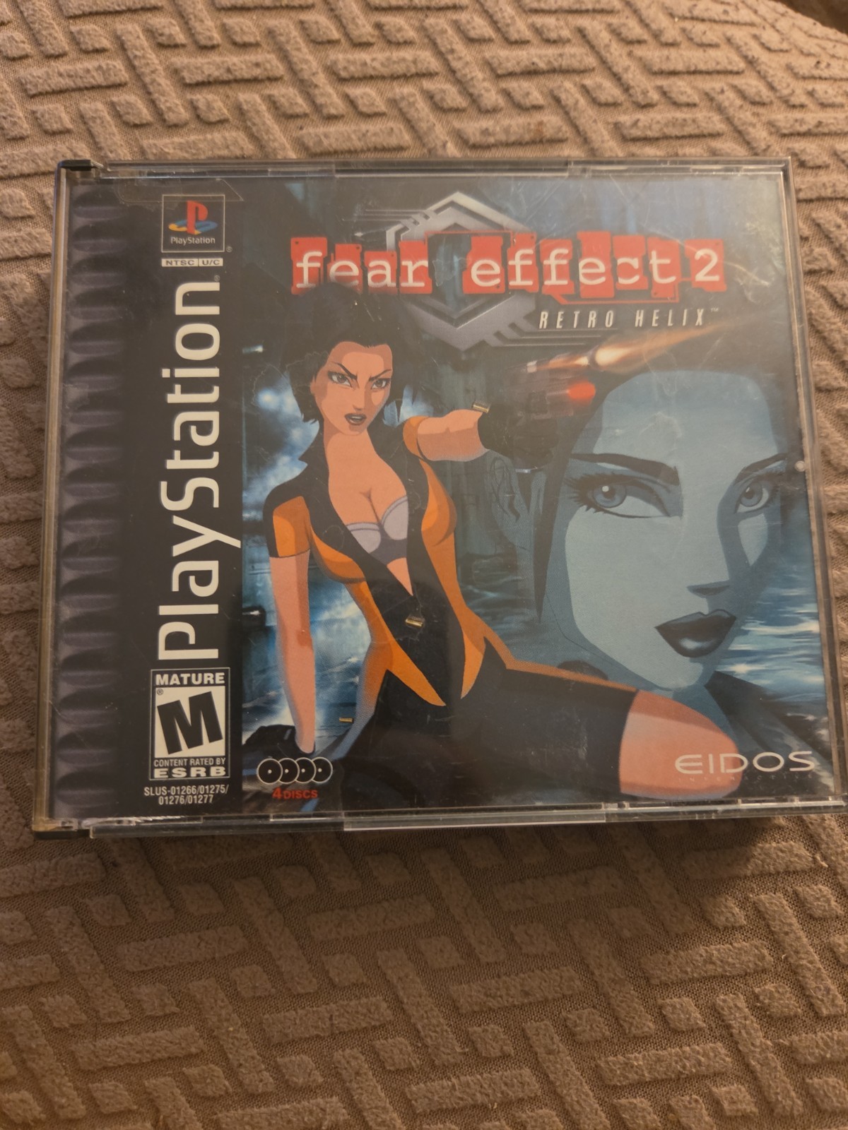 Fear Effect 2: Retro Helix Ps1 (Sony PlayStation 1, 2001)