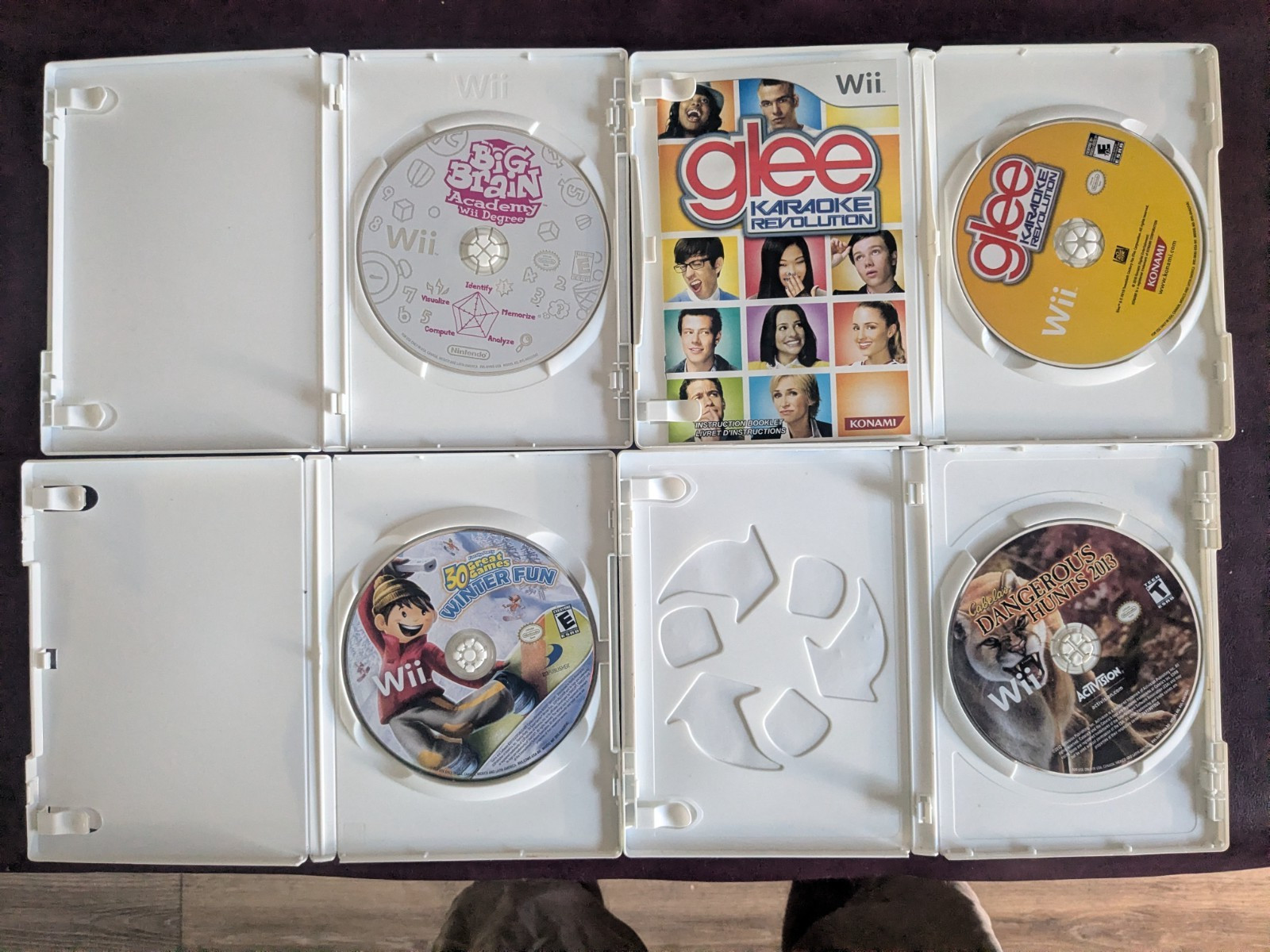 Nintendo Wii Video Games Pre-Owned lot of 8