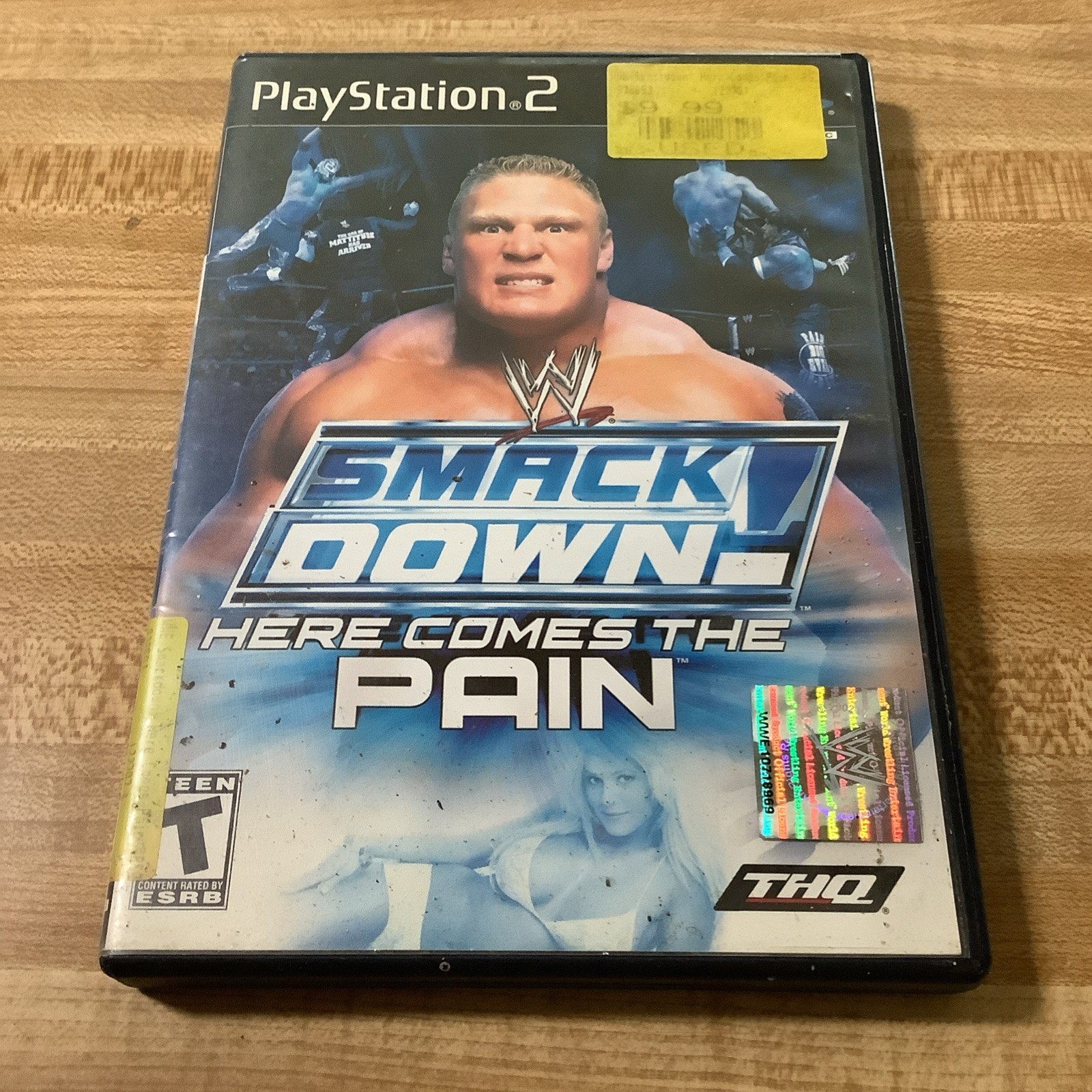 WWE SmackDown Here Comes the Pain (Sony PlayStation 2, 2003) CIB PS2