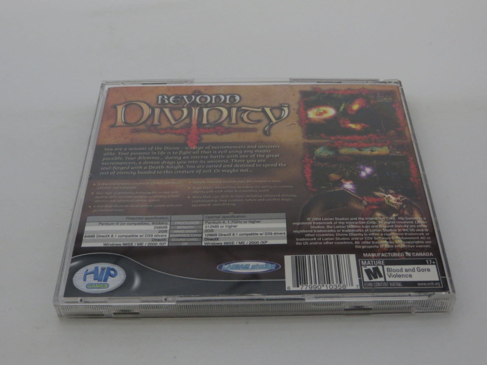 Beyond Divinity (PC, 2004) RPG computer video game role playing rpg