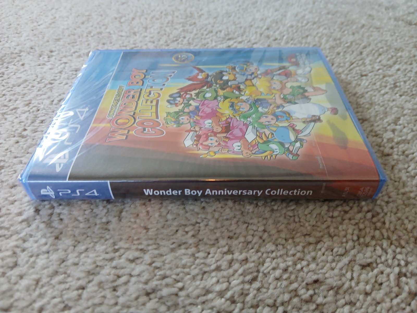 PS4: Wonder Boy Anniversary Collection (Strictly Limited Games) + Postcard NEW