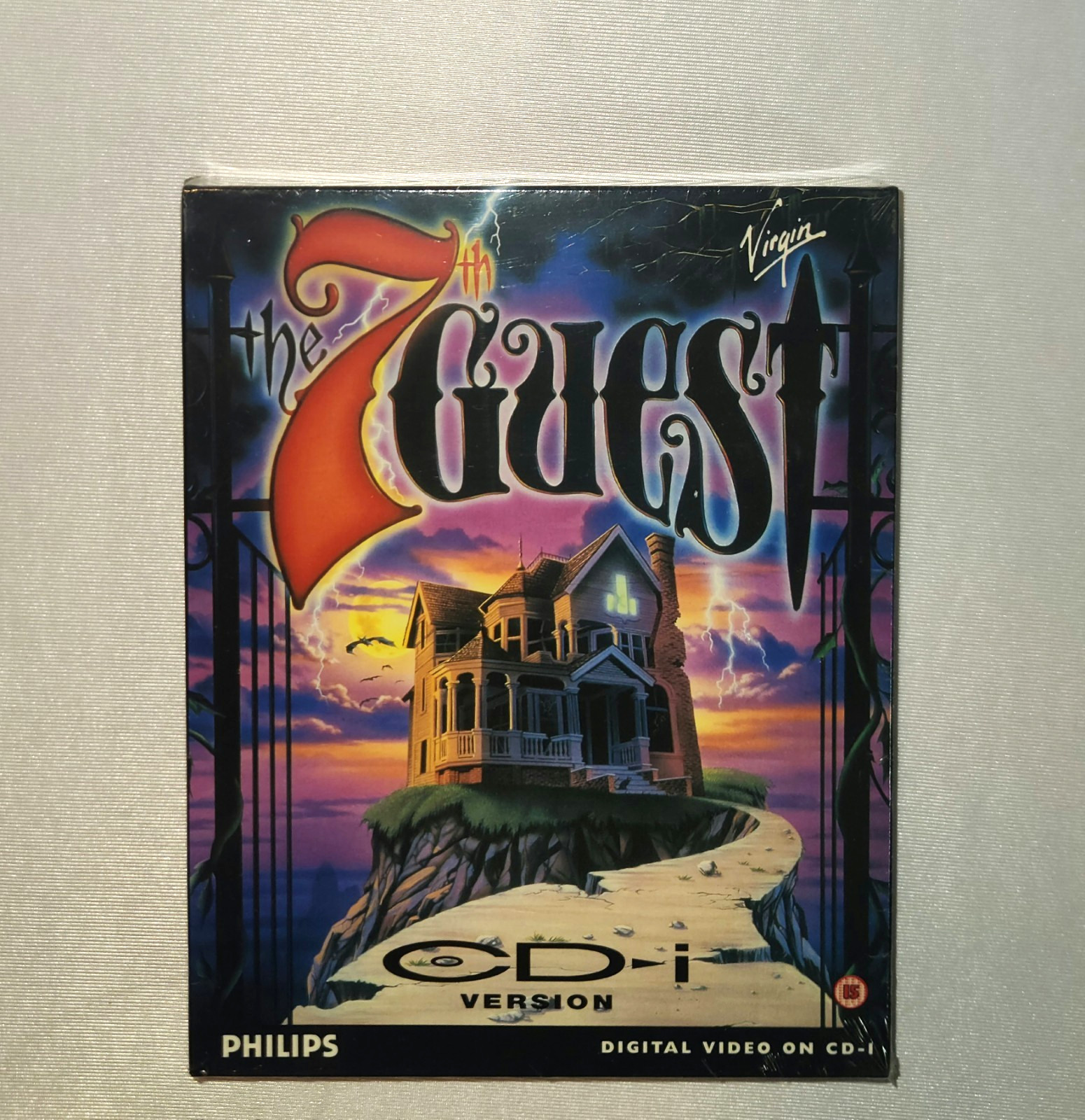 The 7th Guest (Philips CD-i, 1993) Virgin New Factory Sealed Made in Germany