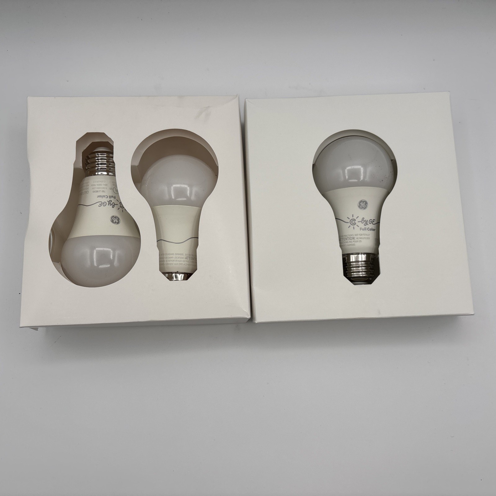 GE Lighting Full Color Smart Bulbs LED A19 – 3 Pack