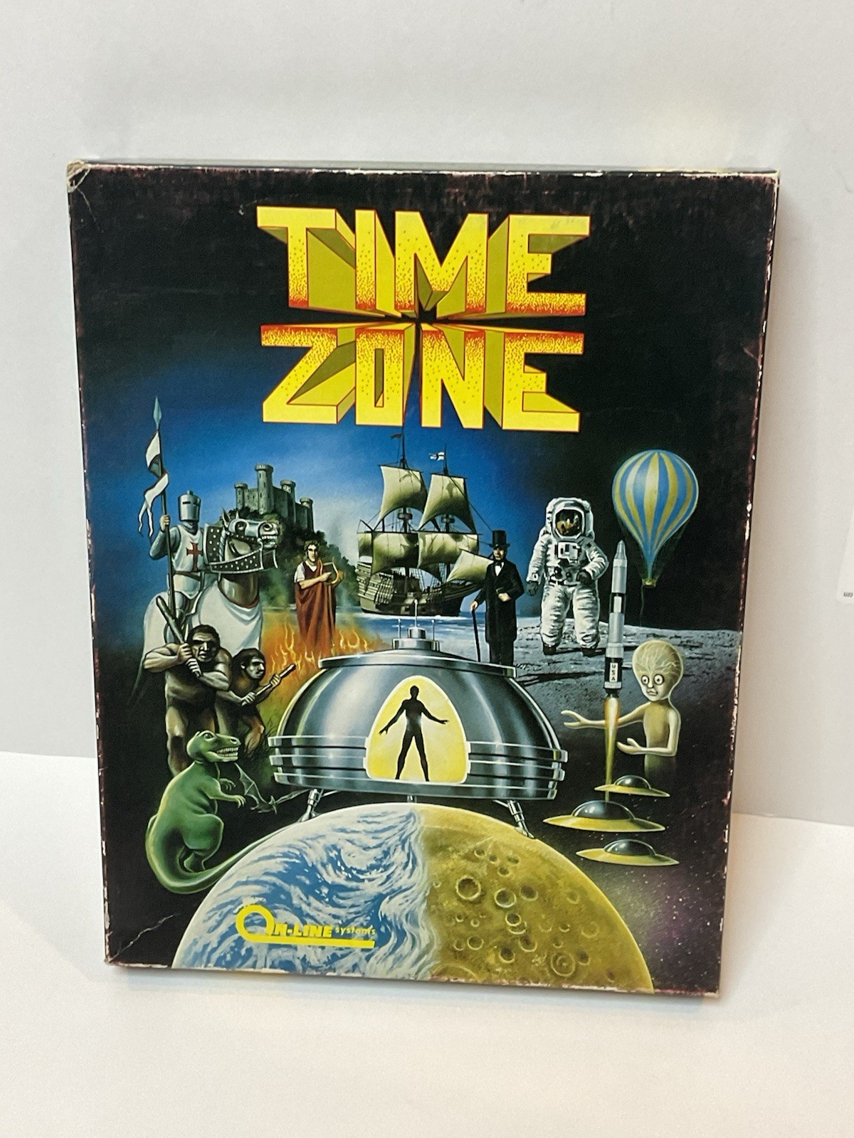 Vintage Apple II RPG Time Zone Sierra On-Line Roberta Williams