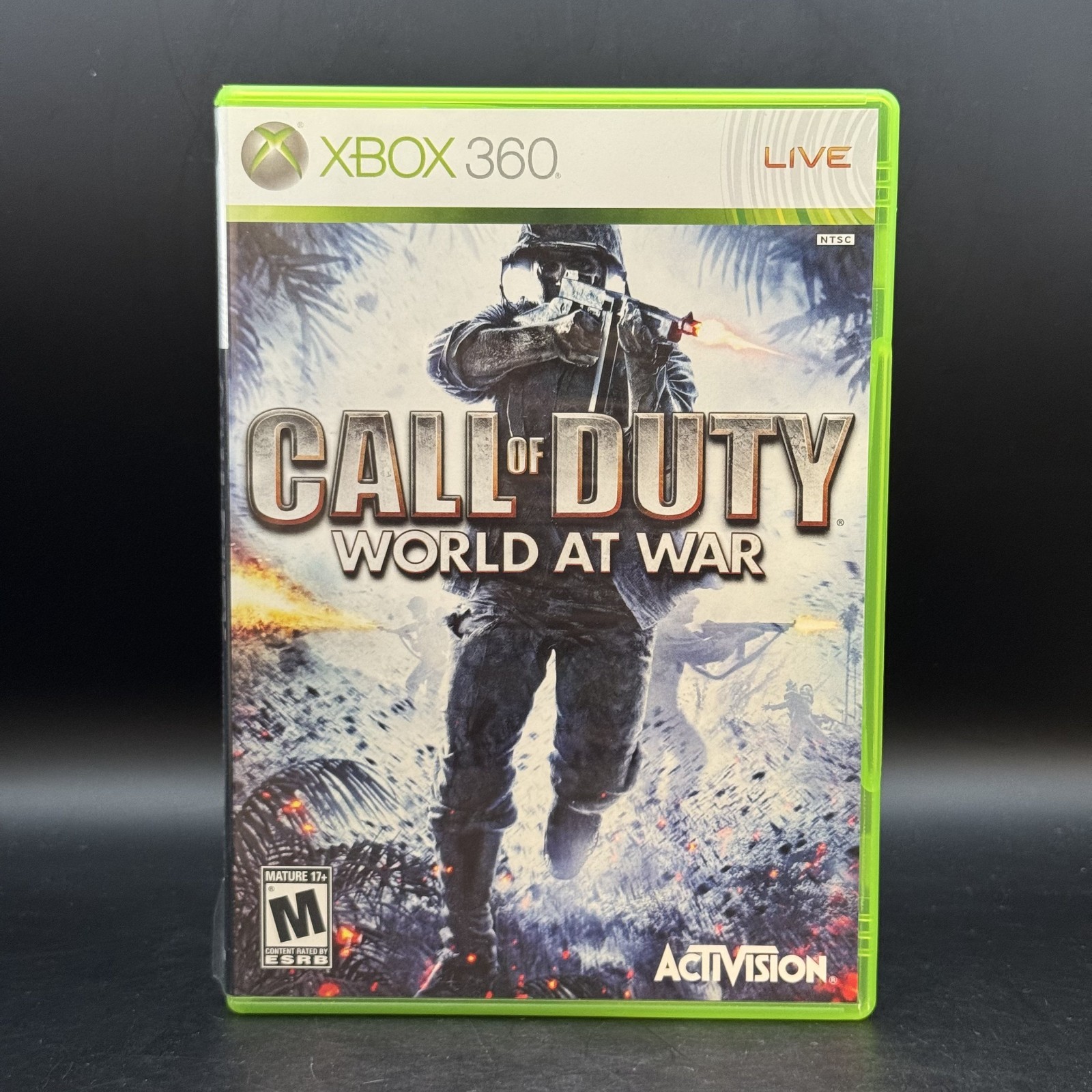 Call of Duty World At War (Microsoft Xbox 360, 2008) COMPLETE IN BOX (CIB)