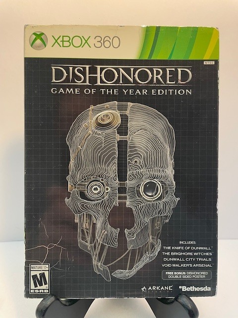 Dishonored GOY Edition (Microsoft Xbox 360) w/Man Sleeve Insert Tested Good Cond
