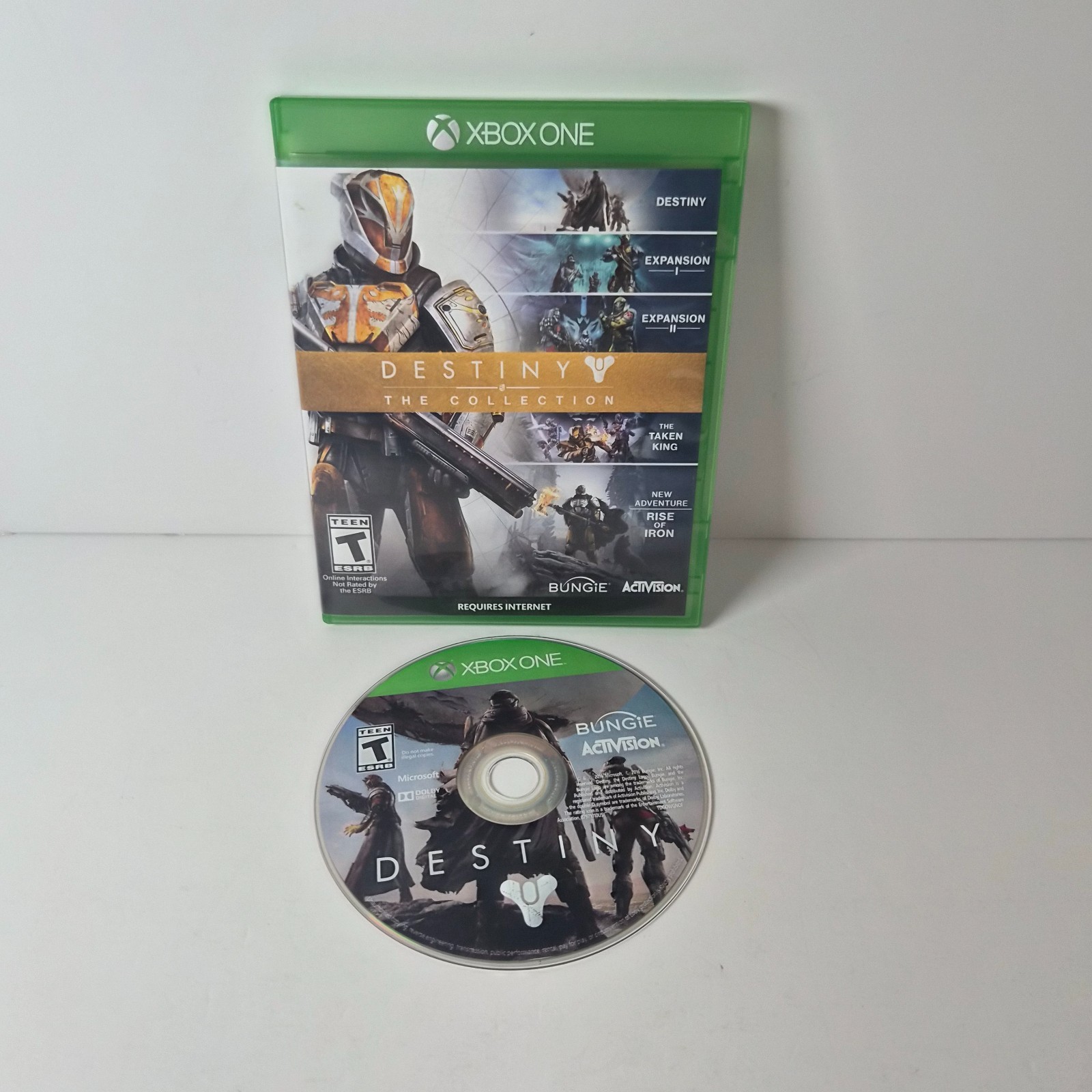 Destiny The Collection Xbox One w/ Case & Disc – Bungie Activision