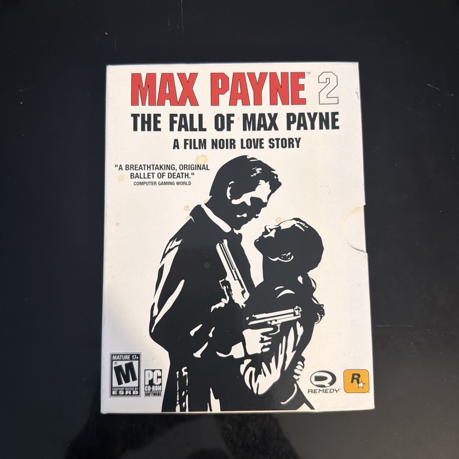 Max Payne 2: The Fall of Max Payne PC CD-ROM 2003 Complete Manual & Reg Card